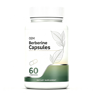 Cápsulas de Berberina al por Mayor ODM/OEM, Apoyan la Salud del Corazón, el Sistema Inmunológico, la Salud Digestiva y el Colesterol, Sin Gluten - Product Image 1