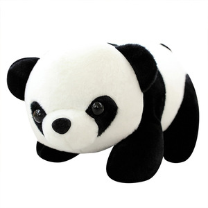 Sản Xuất Tùy Chỉnh Dễ Thương Mềm Nhồi 25Cm Plushie Đồ Chơi Tùy Chỉnh Trung Quốc <span class=keywords><strong>Panda</strong></span> Plush Đồ Chơi - Product Image 1