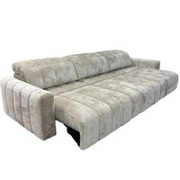 Canapé-lit électrique de luxe en velours, design européen, pour salon, avec éponge de 50 cm, idéal pour appartement, hôtel, villa, vente en gros