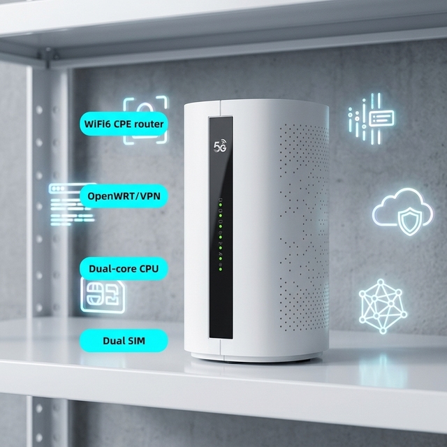 Customerazition AX3000 WiFi 6 Router 5G Sim Mesh Extender 5.8GHz Band 2402Mbps Seamless Roaming Whole Home Coverage