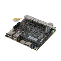 5*2.5G Lan Ethernet Nano ITX carte mère 12*12cm Intel N100 Quad Core sans ventilateur Rs232 DDR5 DP NAS pare-feu PFsense carte mère