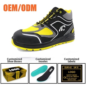 Tiger Master, Nuevos Zapatos de Seguridad Deportivos Elegantes e Indestructibles, CE S1P, Puntera de Acero, Antipinchazos, Antiestáticos, Suela de PU Antideslizante para Hombre - Product Image 4
