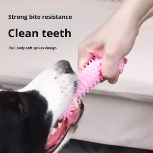 25cm respetuoso con el medio ambiente Golden Sea Durable amarillo de goma calmante pato perro juguete felpa Squeak masticar juguetes para perros - Product Image 5