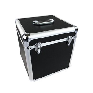 Boîte de <span class=keywords><strong>rangement</strong></span> pour disques vinyles en aluminium robuste 7 pouces <span class=keywords><strong>45</strong></span> <span class=keywords><strong>tours</strong></span> par minute Contient 100 disques - Product Image 3