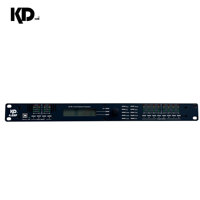 Procesador de Audio Digital Metálico de 4 Entradas y 8 Salidas, DSP de 24 Bits con Emparejamiento Estéreo para Altavoces Line Array de Barra de Sonido