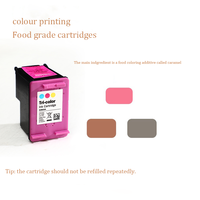 Printer makanan, printer genggam kecil, teh susu Macaron, kue Latte kopi