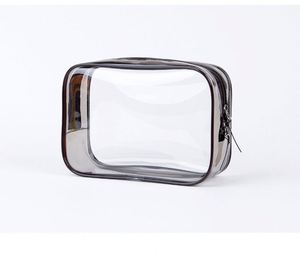 Custom Waterproof PVC <b>Makeup</b> <b>Bag</b> <b>Transparent</b> Waterproof Large Capacity Cosmetic Travel Storage <b>Bag</b> - Product Image 4