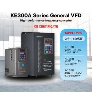 Variateur de fréquence (VFD) 380V triphasé pour moteur AC 7,5 CV 5,5 kW avec contrôle vectoriel pour alimentation en eau à pression constante et compresseur - Product Image 3