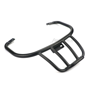 Porte-bagages arrière en aluminium CNC noir pour <span class=keywords><strong>VESPA</strong></span> GTS 300 accessoires - Product Image 3