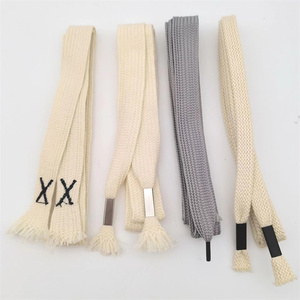 OEM tùy chỉnh Polyester dây màu phẳng Vẽ Dây hoodie chuỗi Rope Silicone Tip <span class=keywords><strong>drawcord</strong></span> với logo cho vải - Product Image 4