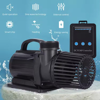 QLOZONE dc pompe submersible aquarium koi étang filtre jardin fontaine pompe à eau de circulation pompe à eau solaire pour étang à poissons