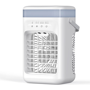 Nouveau Refroidisseur d'Air Évaporatif Portable de Bureau pour l'Été, Ventilateur Climatiseur Rapide avec Fonction Glace pour Maison, Chambre et Extérieur - Product Image 5