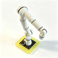 Robot Kolaboratif Baru Hirobot A2CA-605L 6DOF Lengan Paduan Aluminium 11.7KG Jangkauan Panjang 1161.5mm Cobot Penanganan Jangkauan Luas PLC