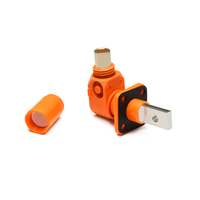 EV120A Connecteur de stockage d'énergie de bornier de batterie au lithium à noyau unique haute tension avec boîtier PC en cuivre
