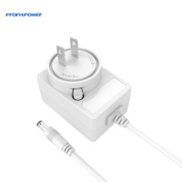 Adaptateur secteur blanc interchangeable 5V-24V 0.5A-3A 12W pour ordinateur portable, prises US EU UK AU PSE SAA KC BIS Indien
