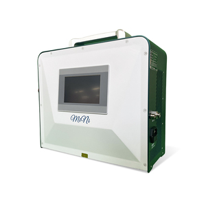 Machine de soudage et de découpe au laser à fibre portable 12KG QCW 300W/600W, mini, légère, portative, refroidie par air - Product Image 1