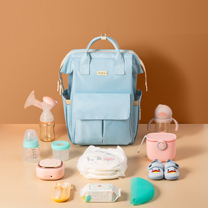 Bolsa de gran capacidad para mamá y niño, bolsa de pañales exterior, cómoda, <span class=keywords><strong>mochila</strong></span> - Product Image 3