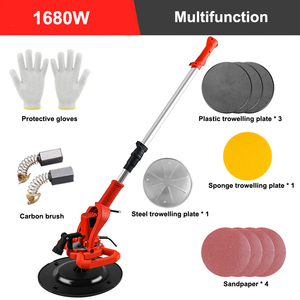 Portable <span class=keywords><strong>petite</strong></span> truelle de mortier de ciment électrique à main sol mur lissage polissage <span class=keywords><strong>ponceuse</strong></span> automatique mastic plâtrage Machine - Product Image 4