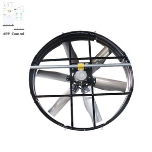 Ventilateur de ferme robuste Bonawind de 86 pouces, moteur AC 380V, ventilateur suspendu industriel pour bétail - Product Image 1