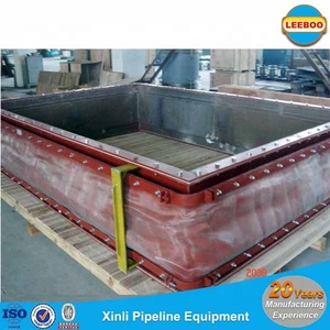 Tubo di scarico del condotto di rettangolo non giunto di dilatazione del tessuto del metallo per le tubazioni del <span class=keywords><strong>gas</strong></span> termico - Product Image 5