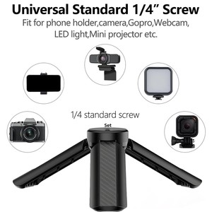 Mini trépied pour Osmo Pocket 3, stabilisateur portable ABS pour appareil photo reflex numérique <span class=keywords><strong>micro</strong></span>, avec PTZ 3D et capacité de charge de 2 à 5 kg - Product Image 4