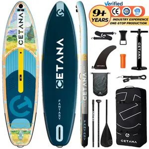 Super Wide Inflatable Stand Up Paddle Board Ultra Stable Wide SUP Wholesale Sup Paddle Board All-Round Sup Board