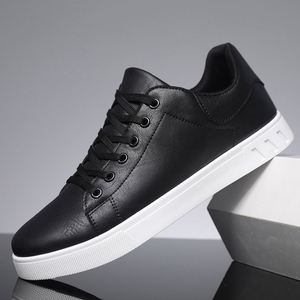 Zapatos Casuales para Hombre, Estilo Coreano, Transpirables y Cómodos Zapatos de Cuero Cómodos y Ligeros. - Product Image 1