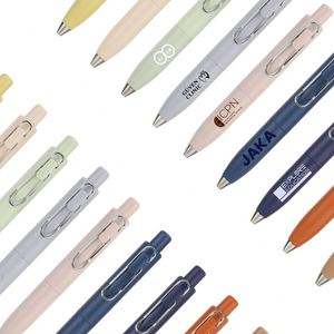 Bolígrafos de Gel Morandi Personalizables con Impresión UV, No Borrables, Punta de 0.5mm, Plástico, para Oficina/Escuela, Alta Calidad, Venta al Por Mayor, Color Rosa - Product Image 1