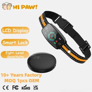 أفضل المنتجات مبيعًا: طوق مانع نباح الكلاب الأوتوماتيكي مع شاشة LCD للكلاب - Product Image 1