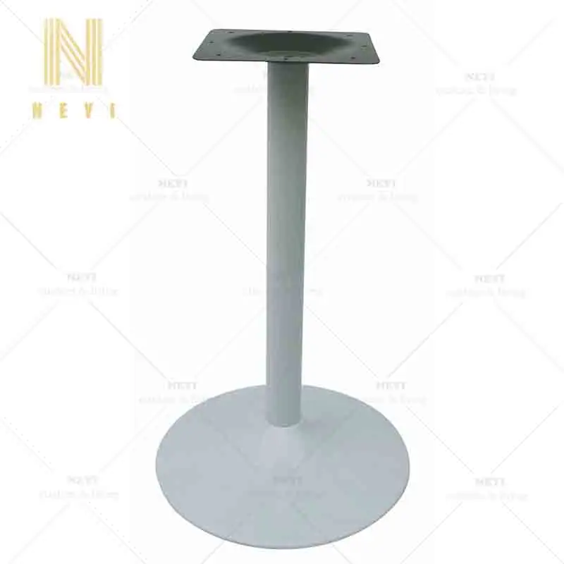 Patas para muebles Patas de mesa de acero negro X Hierro Café Comedor Personalizar Base de mesa blanca Patas de metal de hierro forjado para banco de mesa