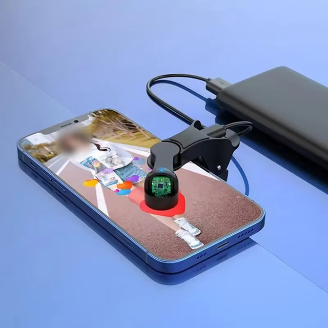 Phone Auto Clicker Adjustable Automatic Screen Tapper Tool for Gaming Live Broadcast Reward Use
