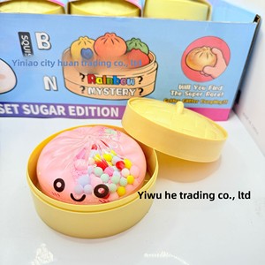 ตุ๊กตาทรายเหลว PVC แบบใหม่ พร้อมกรงตกแต่ง น่ารัก สนุกสนาน ของเล่นยอดฮิต กล่องสุ่ม ของตกแต่งโต๊ะ ขายส่ง - Product Image 6