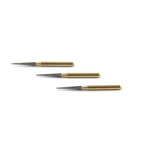 7714 (ISO 500 314 172 072 009) cono a forma di taglio e di finitura oro 8-12 lame in metallo duro fresa dentale chirurgia fresa - Product Image 2