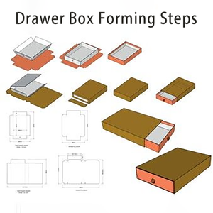 Tùy Chỉnh Sang Trọng Chất Lượng Cao Giấy Hộp Ngăn Kéo Với Ribbon Xử Lý Bao Bì Mỹ Phẩm Cho Chai Nước Hoa - Product Image 6