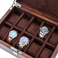 Boîte de montre de luxe, boîte cadeau en bois personnalisée pour bijoux, montres et lunettes