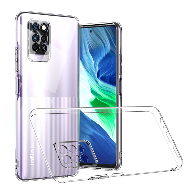 For Infinix Note10 PRO Mobile Case TPU 2mm - Customizable Colors, Bulk Wholesale, Fast Delivery