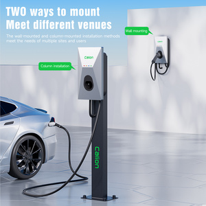 Chargeur rapide AC pour véhicules électriques à domicile 7,5 kW 9,6 kW 11,5 kW, borne de recharge murale EV, station de recharge DC CCS montée pour <span class=keywords><strong>Tesla</strong></span> - Product Image 5