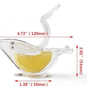 Exprimidor Manual portátil pequeño, prensa de jugo de limón fácil de apretar, material PP de entrega rápida para compradores comerciales de alimentos - Product Image 5