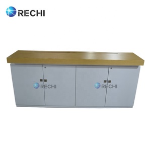 RECHI, accesorio moderno para teléfono móvil, mesa de mostrador de exhibición al por menor contra la pared con <span class=keywords><strong>caja</strong></span> de <span class=keywords><strong>luz</strong></span> LED HD para diseño de tienda electrónica - Product Image 3