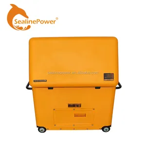 Super silent diesel generator 6KW 6kva Single cylinder air cooled generator set soundproof generator