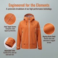 Veste softshell unisexe à capuche, coupe-vent, imperméable, à fermeture éclair longue, respirante, séchage rapide, toutes saisons, stock d'usine
