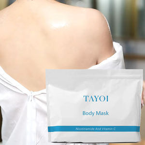 कारखाने अनुकूलित पहनने योग्य नाइनाइमाइड शरीर के मास्क विटामिन सी गहरी नमी को चमकदार पूर्ण शरीर मास्क - Product Image 1