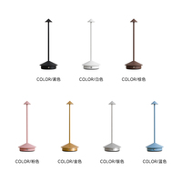 Lampe de table rechargeable à pyramide à Led nordique de luxe avec contrôle tactile et éclairage de bureau personnalisable à intensité variable pour la décoration intérieure