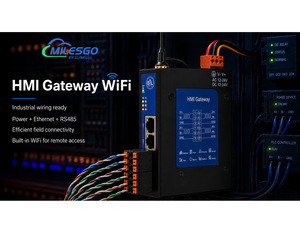 เกตเวย์ IoT WiFi Milesgo HMI2004-A9-WiFi Modbus, BACnet to BACnet IP, Modbus TCP, <span class=keywords><strong>OPC</strong></span> <span class=keywords><strong>UA</strong></span>, MQTT, ระบบ BA, การรวบรวมข้อมูล IOT - Product Image 2