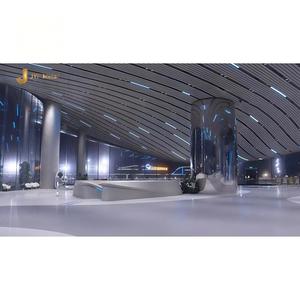 Cubierta de Columna de Acero Inoxidable de Lujo Moderna y Duradera EX324 para Proyectos de Decoración de Interiores de Apartamentos, Villas, Hoteles, Vestíbulos y Restaurantes - Product Image 3