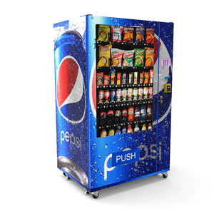 Đức ngoài trời Combo Máy bán hàng tự động hoàn toàn tự động Máy bán hàng tự động với tán - Product Image 3