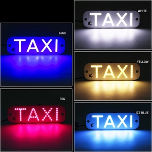 Panneau lumineux LED pour <span class=keywords><strong>taxi</strong></span>, rouge, bleu, jaune, <span class=keywords><strong>COB</strong></span>, économie d'énergie, longue durée de vie, fixation par crochet, alimenté par onduleur, affichage sur pare-brise de voiture - Product Image 6