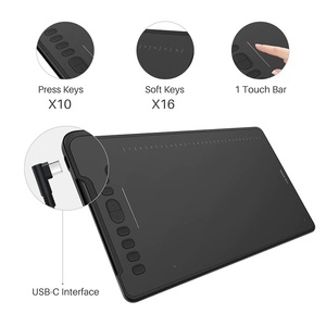 Tablette graphique Huion H1161 11 pouces, autres accessoires informatiques, support pour téléphone portable, stylet numérique sans batterie - Product Image 2