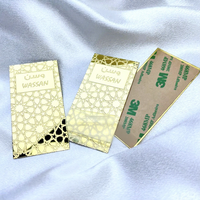 Étiquettes adhésives en aluminium de haute qualité avec code-barres, code QR et numéro de série pour usage personnalisé, étanche, pour parfums et artisanat