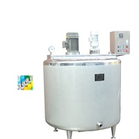 Réservoir de mélange de liquides en acier inoxydable 304/316L à couvercle ouvert, pour jus, pression, émulsion, dispersion, stockage